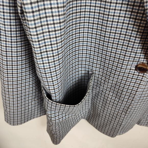 A NEW DAY PLAID BLAZER COAT WOMEN XXL DRESSY CASUAL CURVY PLUS THICK LONG JACKET - Picture 9 of 17